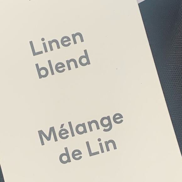 H&M Linen Blend Black Pleated Front Shorts Size 8 New with Tags - Picture 8 of 11